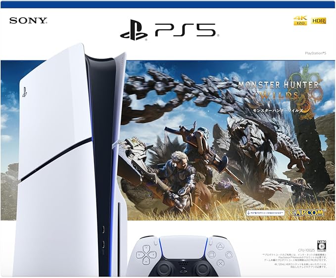PlayStation5 Slim “モンスターハンターワイルズ” 同梱版